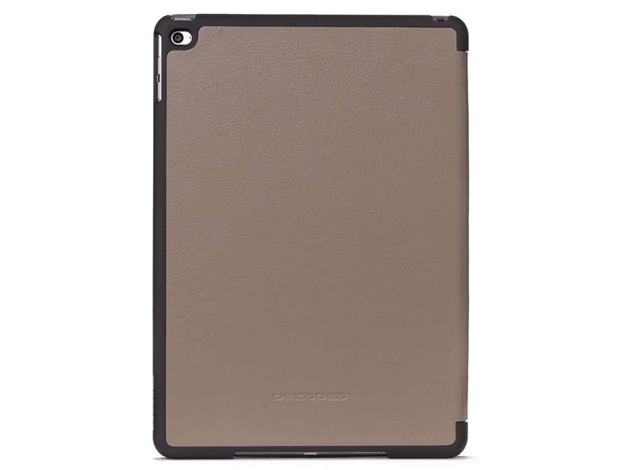 Decoded iPad Air 2 Hoesje Slim Cover Leren Case (Grijs)