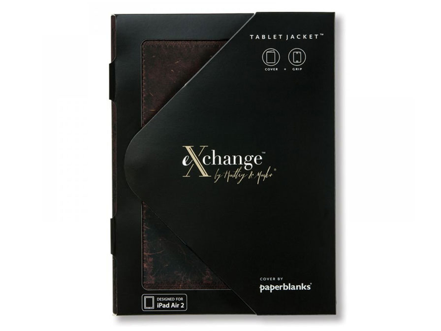 eXchange Black Moroccan Case - Luxe iPad Air 2 hoesje