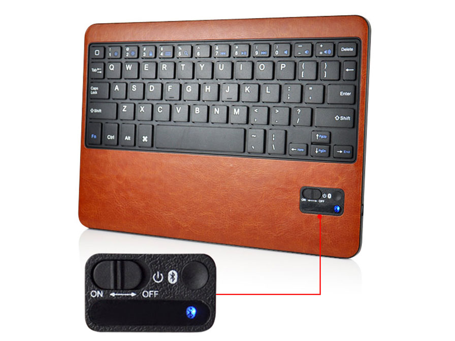 Bluetooth Keyboard Folio Case - iPad Air 2 hoesje