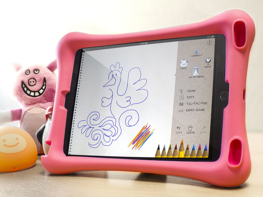 Kids Bumper Case - iPad Air 2 Hoes voor Kinderen