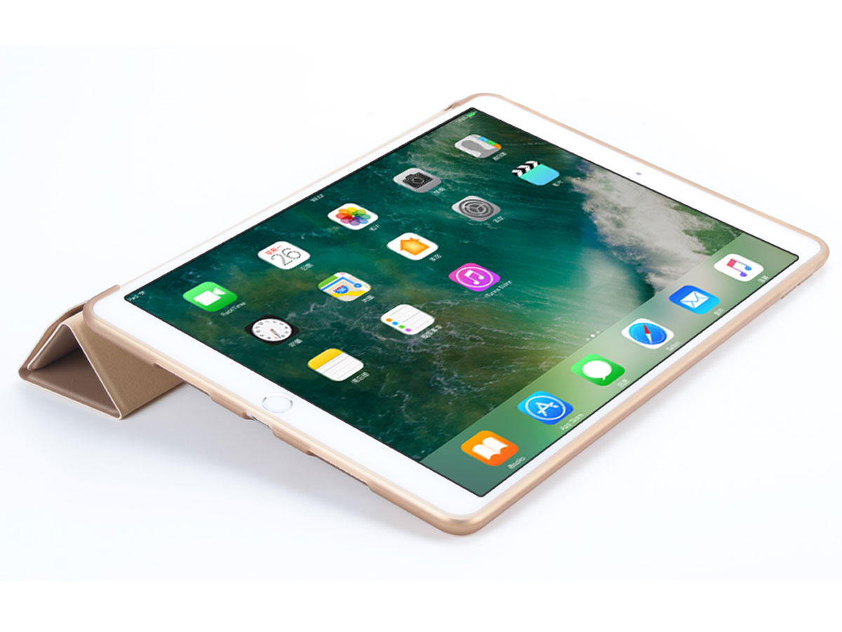 Origami Stand Case - iPad Air 2019 Hoesje (Goud)
