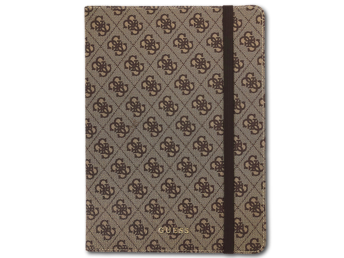 Guess 4G Monogram Case Bruin - iPad Air 3 (2019) Hoes