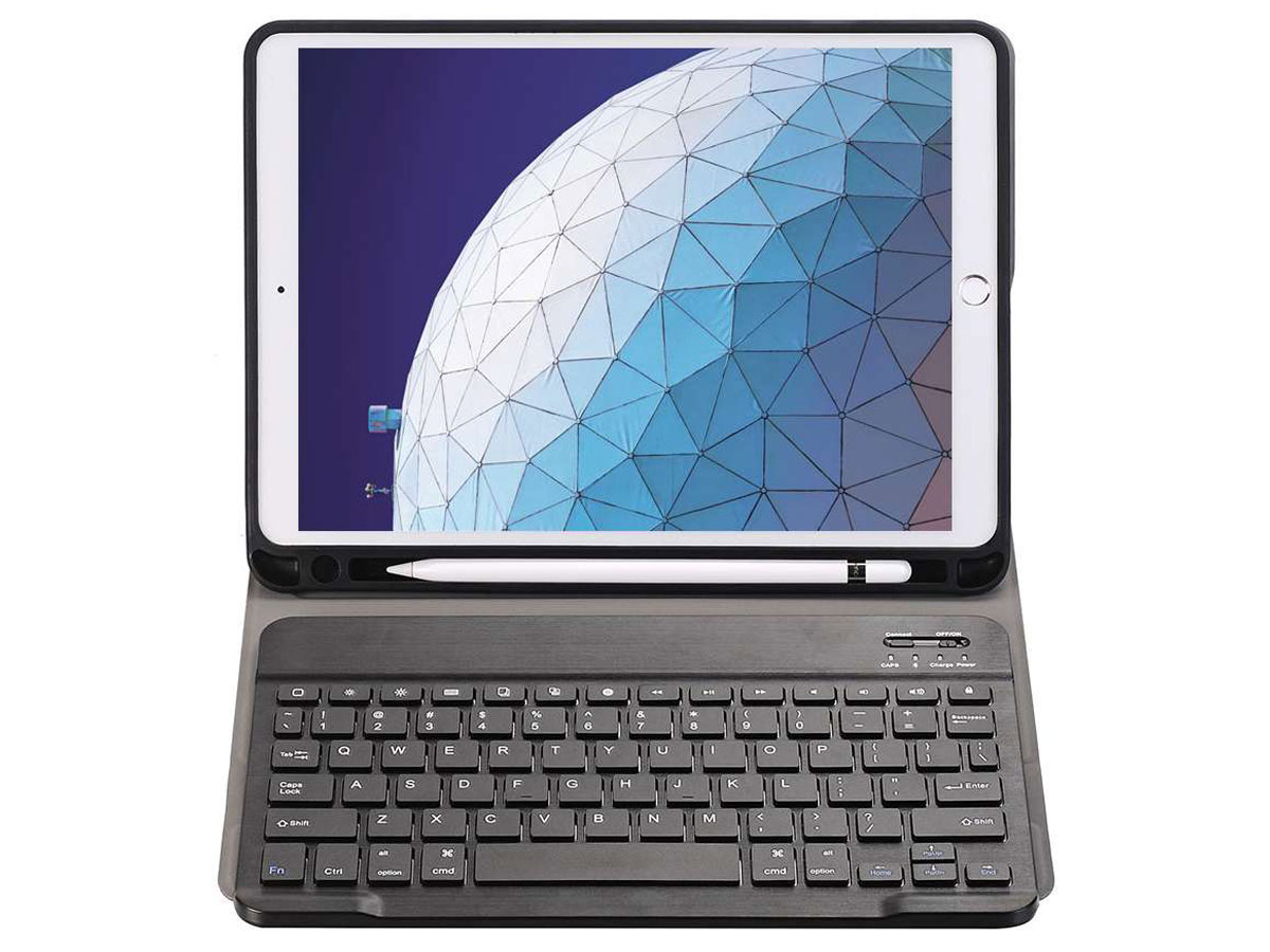 Keyboard Case AZERTY - iPad Air 3 2019 Toetsenbord Hoesje (Pencil)