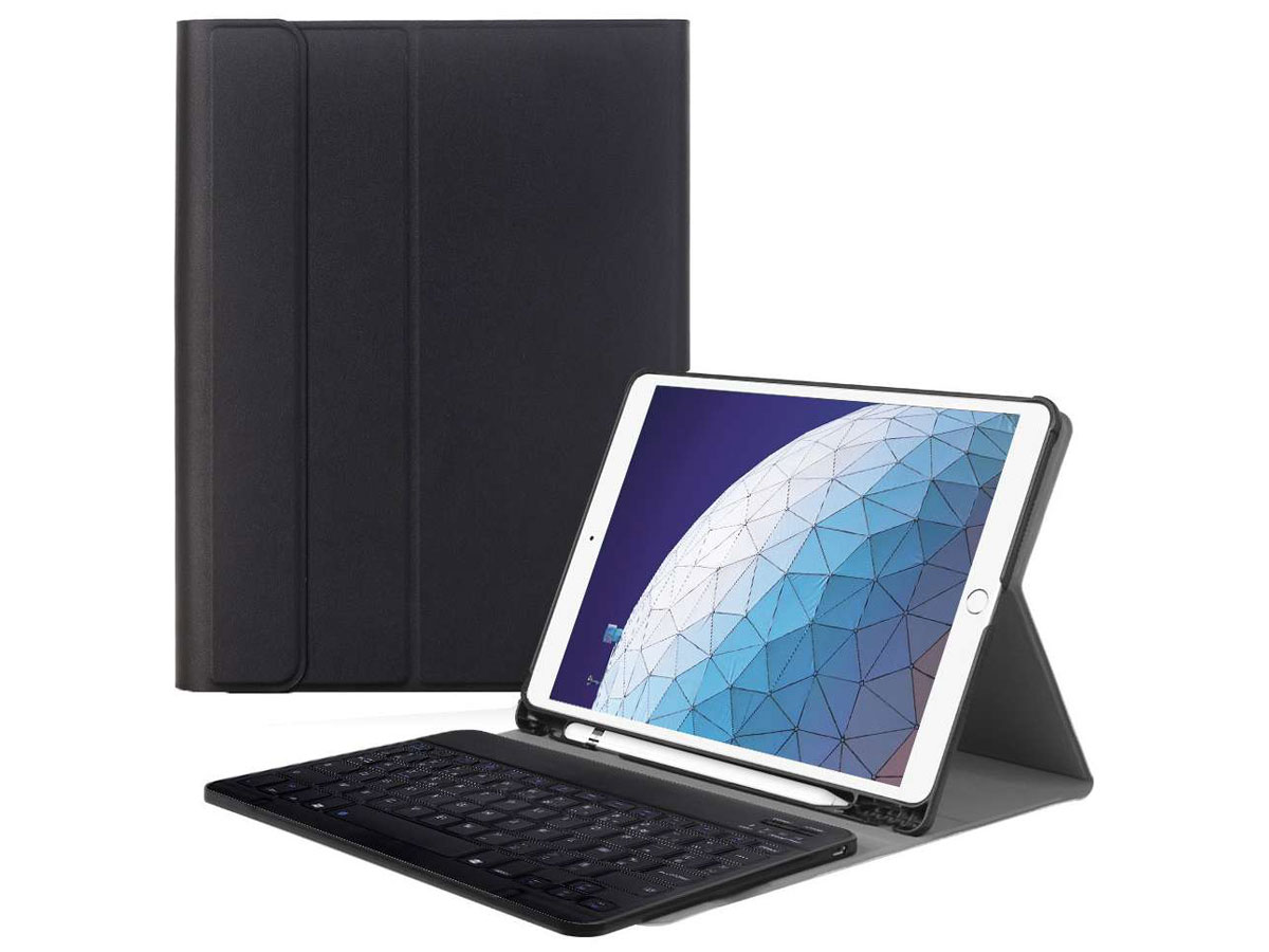 Keyboard Case QWERTY - iPad Air 3 2019 Toetsenbord Hoesje (Pencil)
