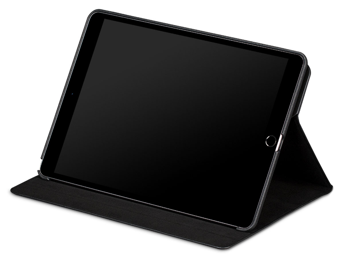 Sena Vettra Folio Zwart - Leren iPad Air 3 2019 hoesje