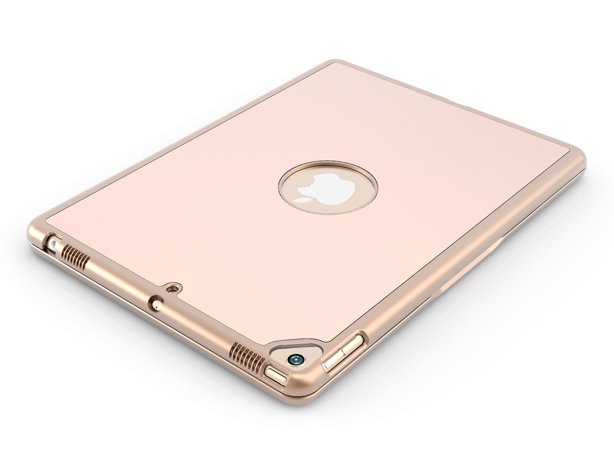 Bluetooth Toetsenbord Case Goud - iPad Air 3 2019 Hoesje