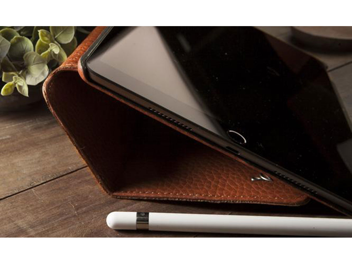 Vaja Libretto Leather Case Zwart - iPad Air 3 (2019) Hoesje Leer