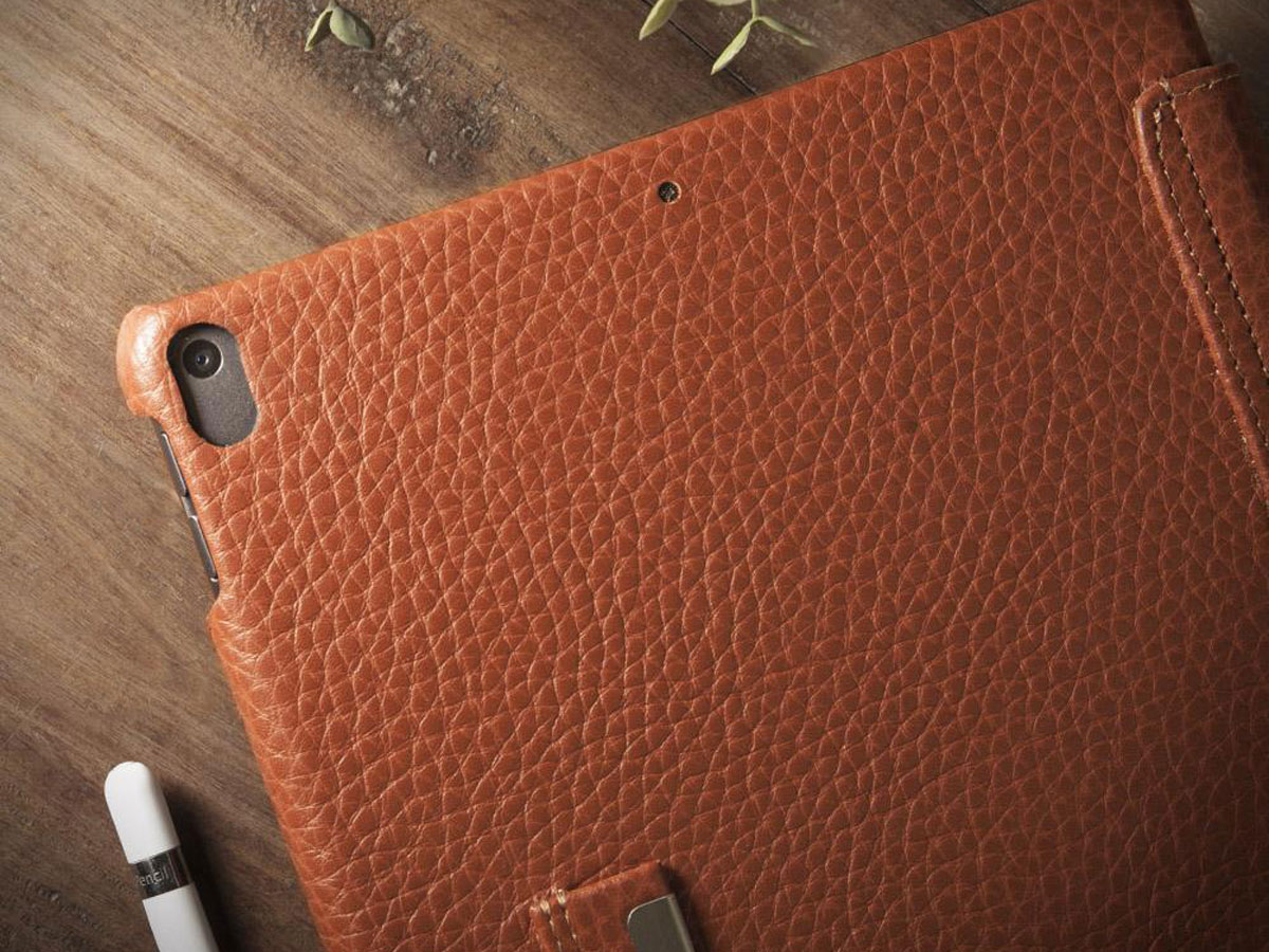 Vaja Libretto Leather Case Cognac - iPad Air 3 (2019) Hoesje Leer