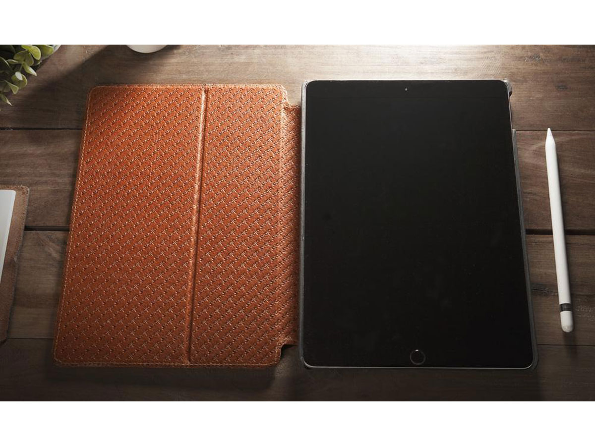 Vaja Libretto Leather Case Cognac - iPad Air 3 (2019) Hoesje Leer