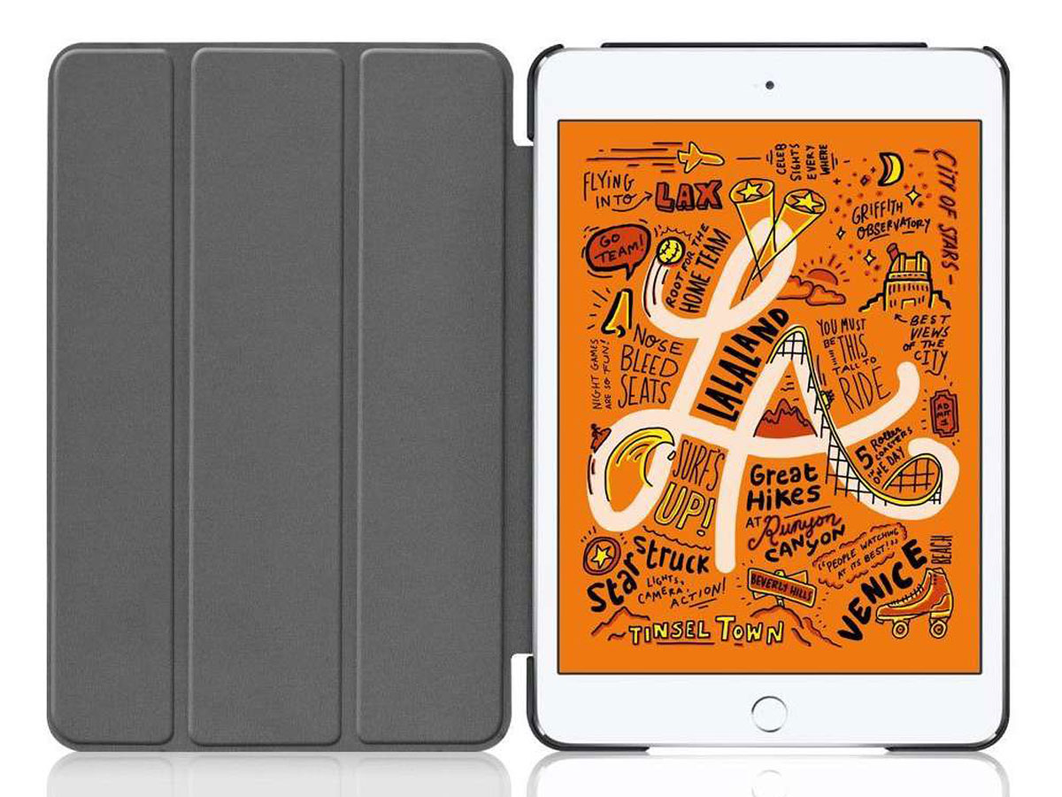 Smart Bookcase Rood - iPad mini 5 (2019) Hoesje
