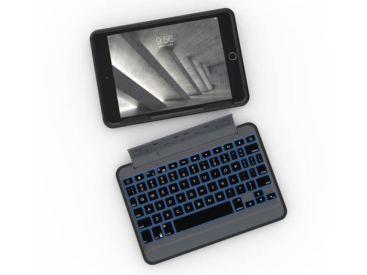 ZAGG Rugged Book Keyboard Case QWERTY - iPad Mini 5 Toetsenbord Hoesje