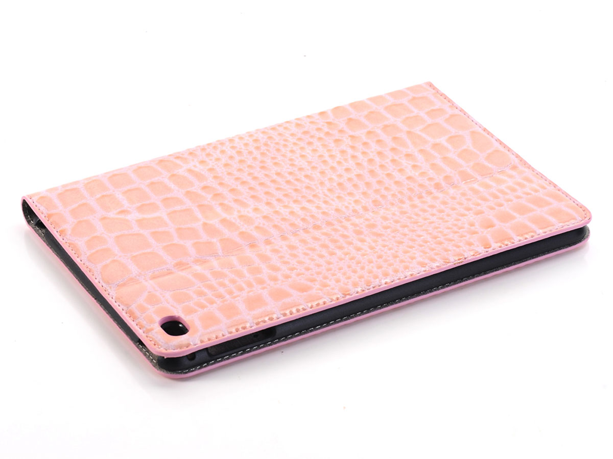 Crocodile Stand Case Roze - iPad Mini 4 Hoesje