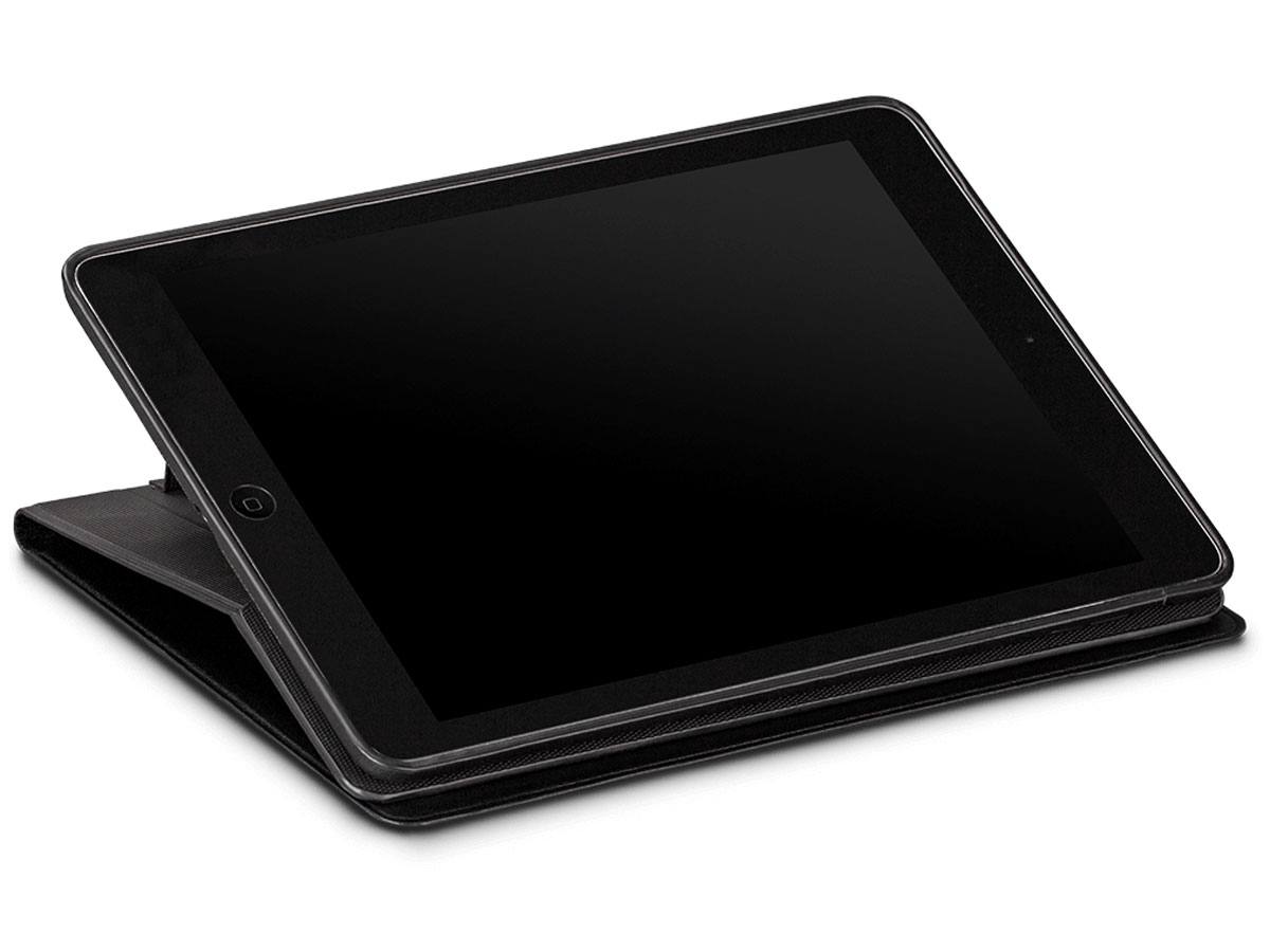 Sena Vettra Folio Zwart - Leren iPad Mini 4 hoesje