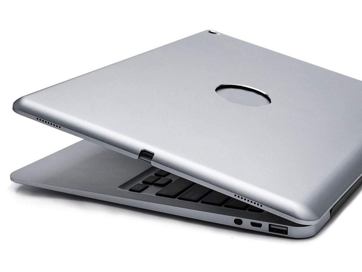 Bluetooth Toetsenbord Case Space Grey - iPad Pro 12.9 (2015/2017) Hoesje