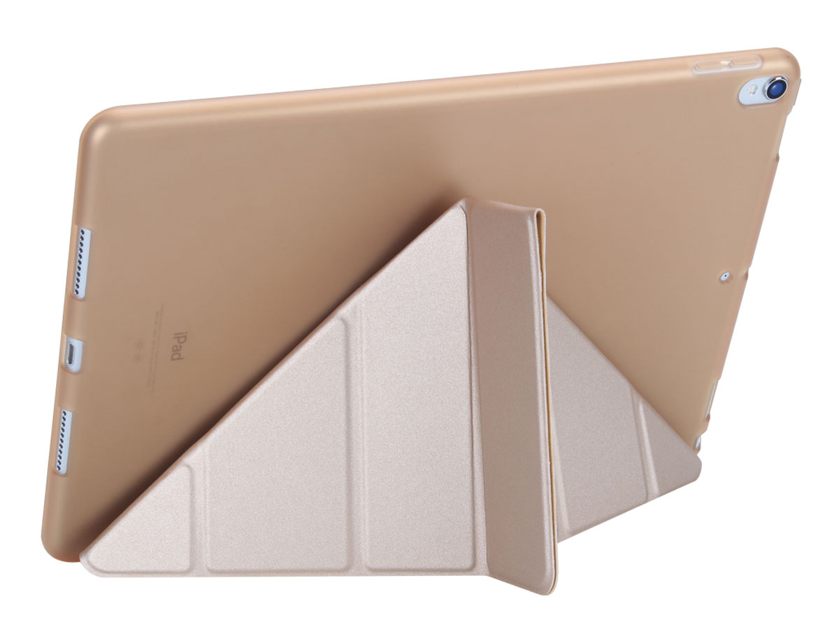Origami Stand Case - iPad Pro 10.5 Hoesje (Goud)