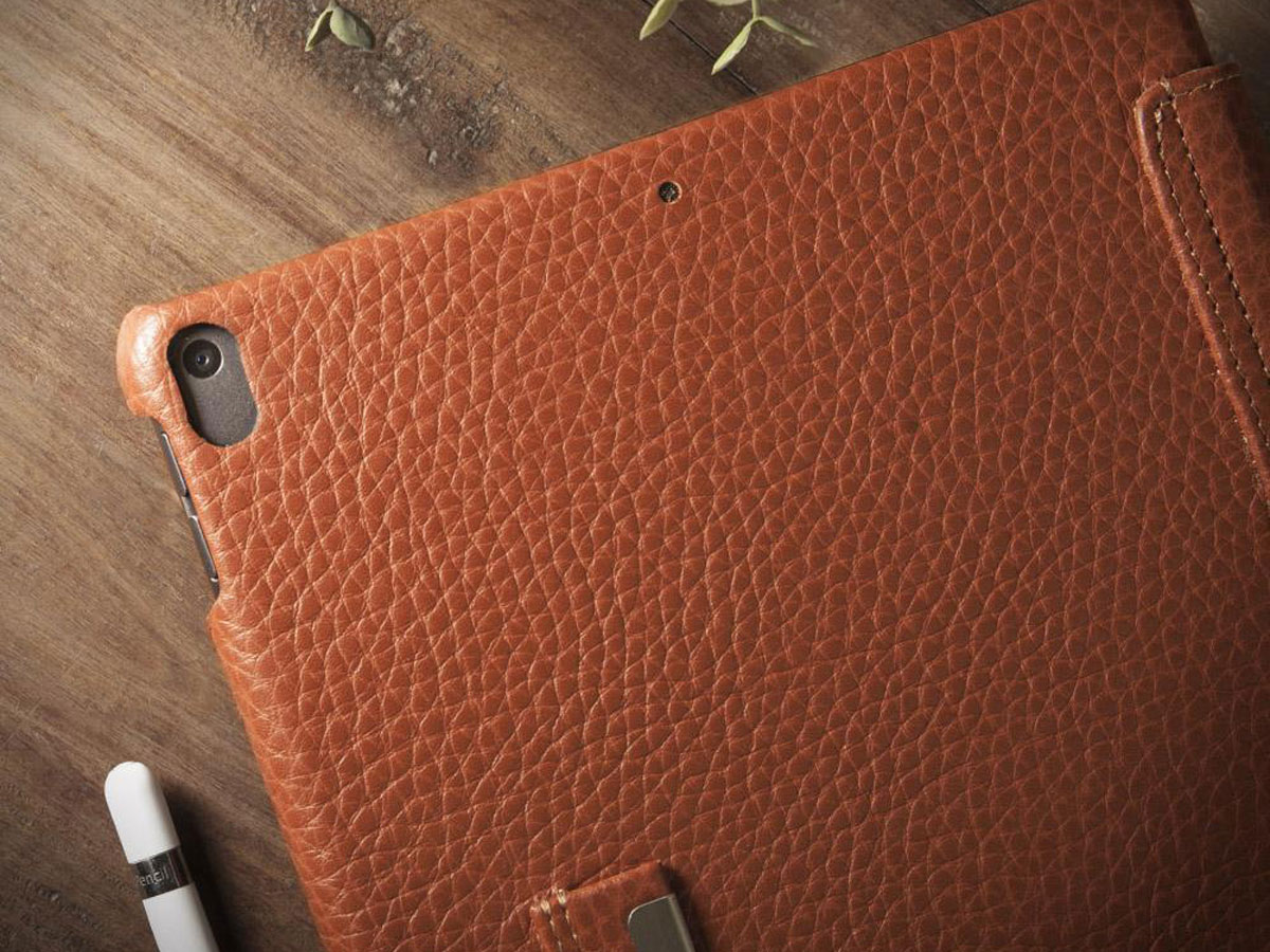 Vaja Libretto Leather Case Cognac - iPad Pro 10.5 Hoesje Leer