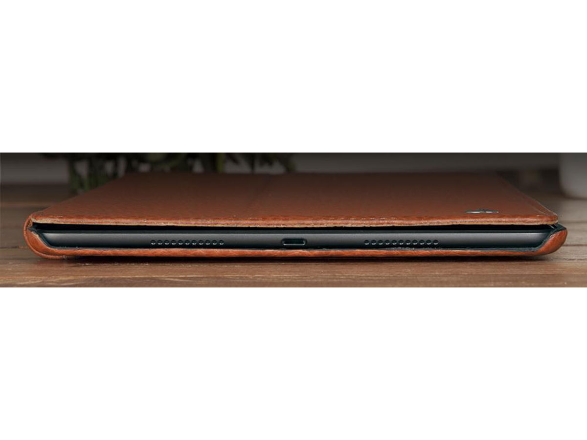 Vaja Libretto Leather Case Zwart - iPad Pro 10.5 Hoesje Leer