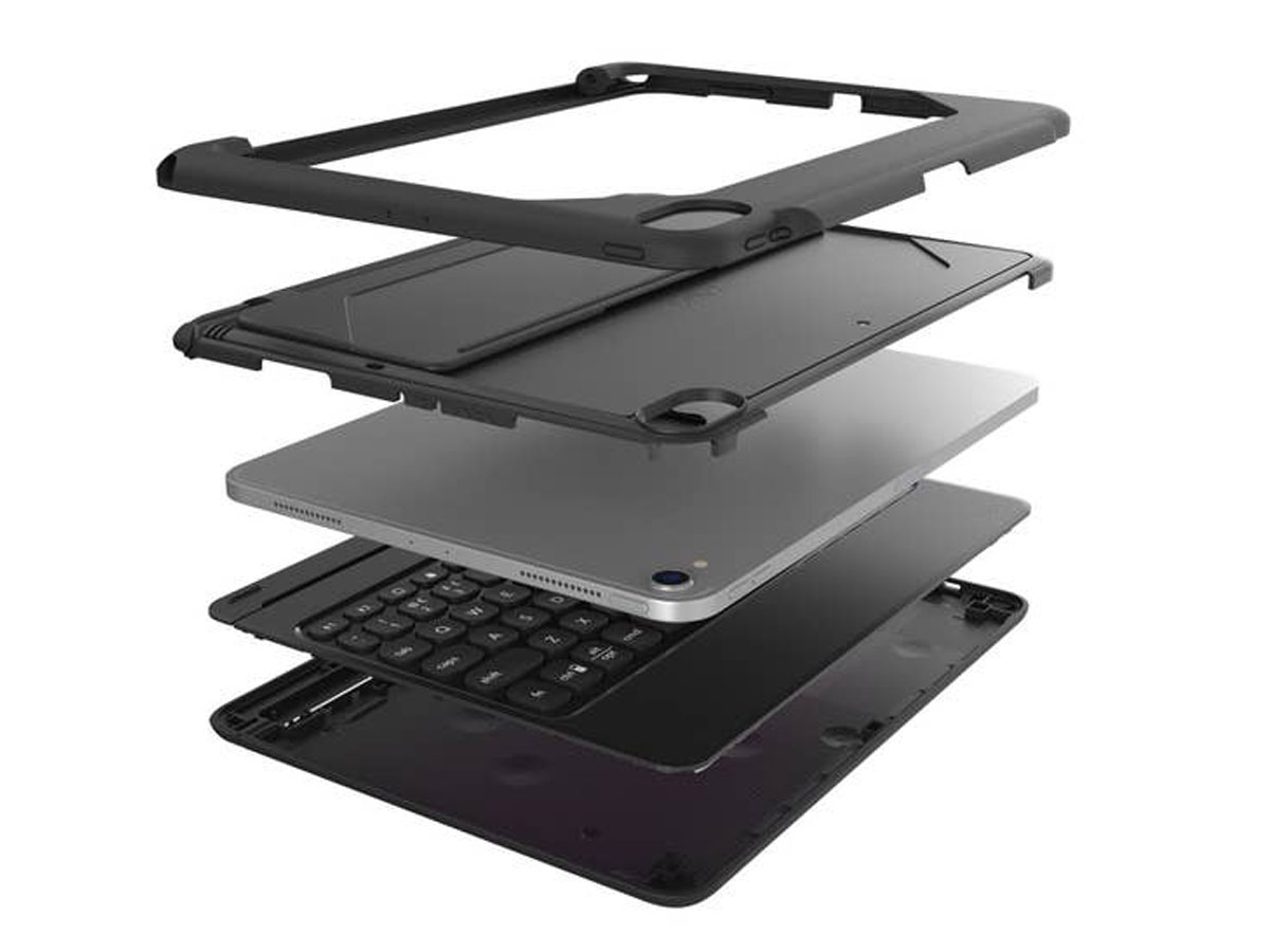 ZAGG Rugged Book Go Keyboard Case - iPad Pro 11 2018 Hoesje