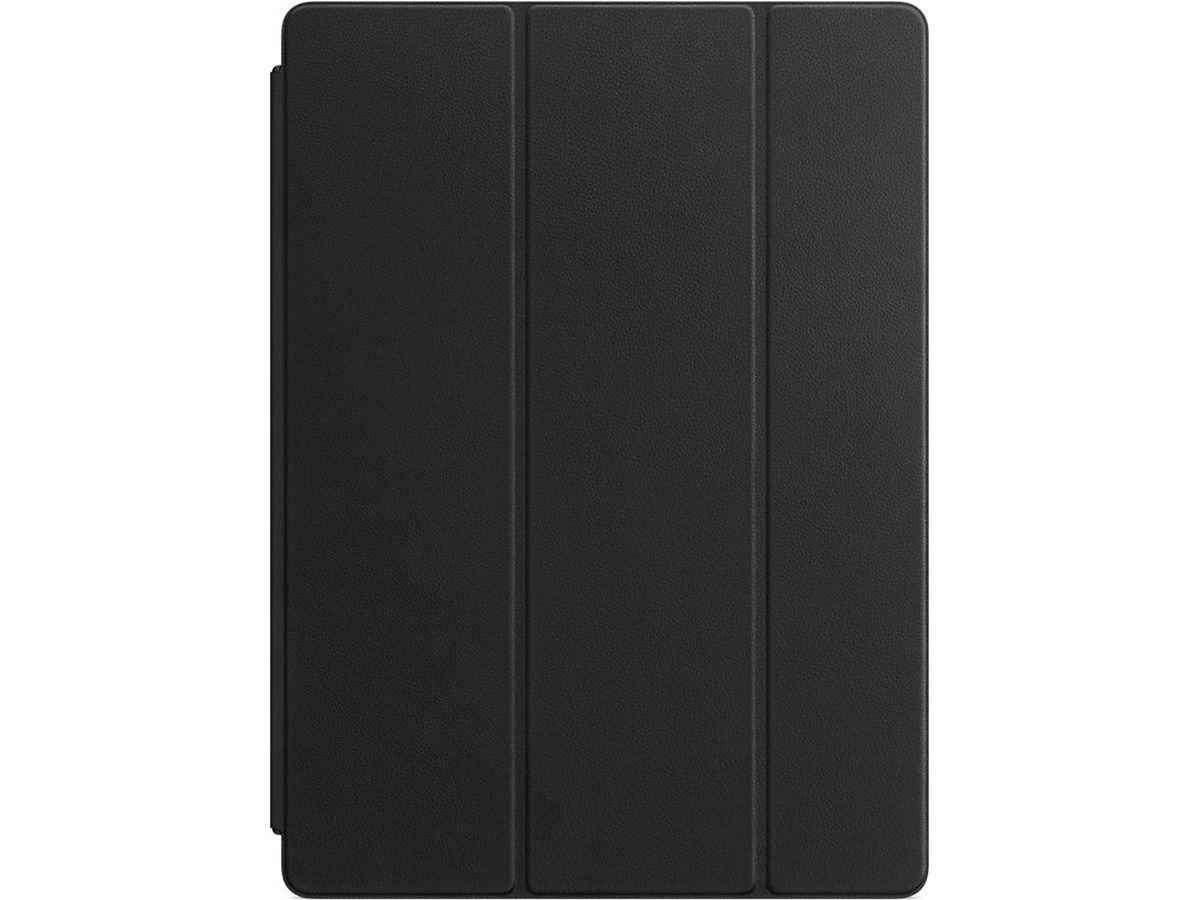 Apple Leather Smart Cover Zwart - Origineel iPad Pro 12.9 (2015/2017) hoesje