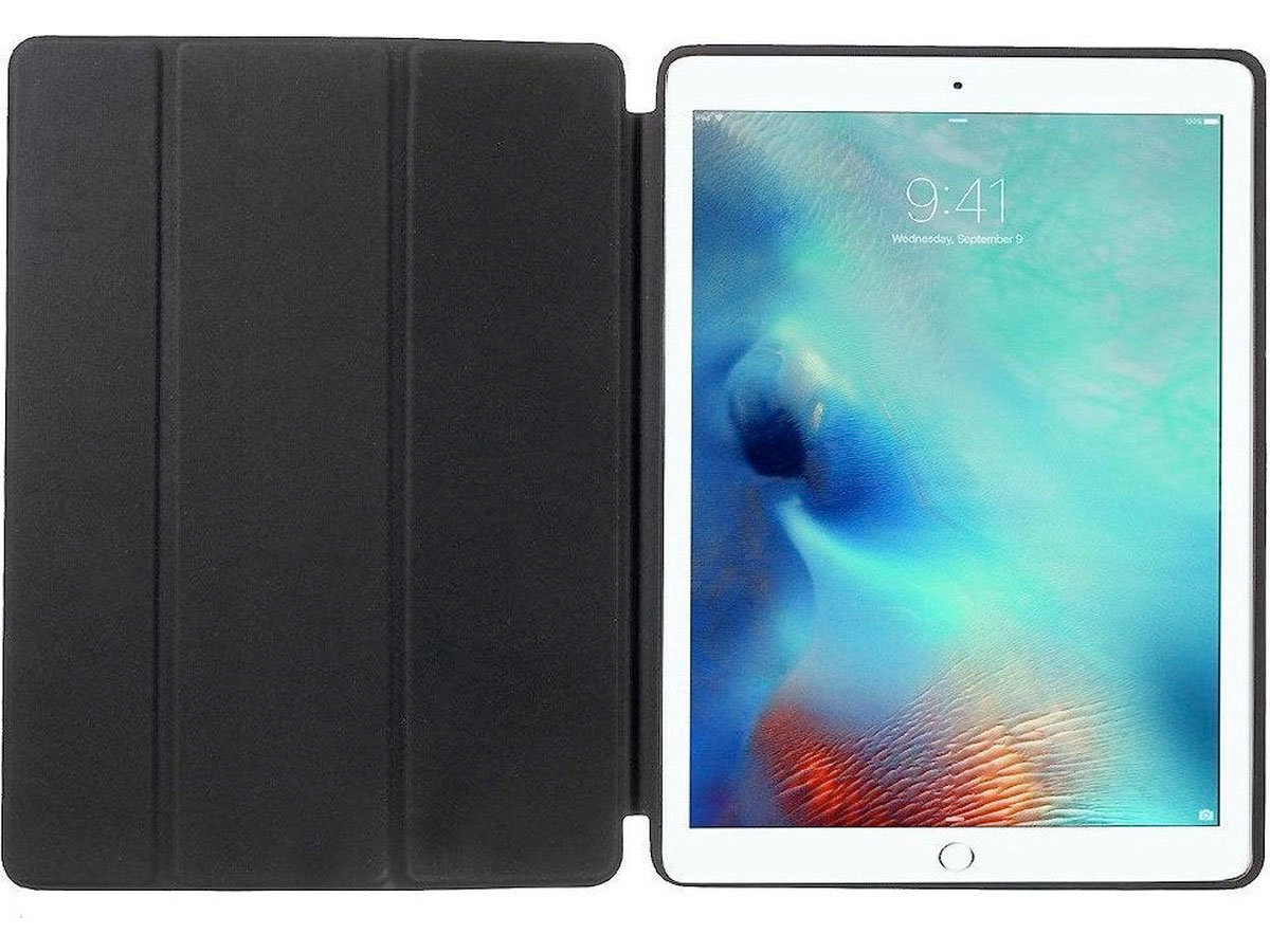 CaseBoutique Smart Case Zwart - iPad Pro 12.9 (2015/2017) hoesje