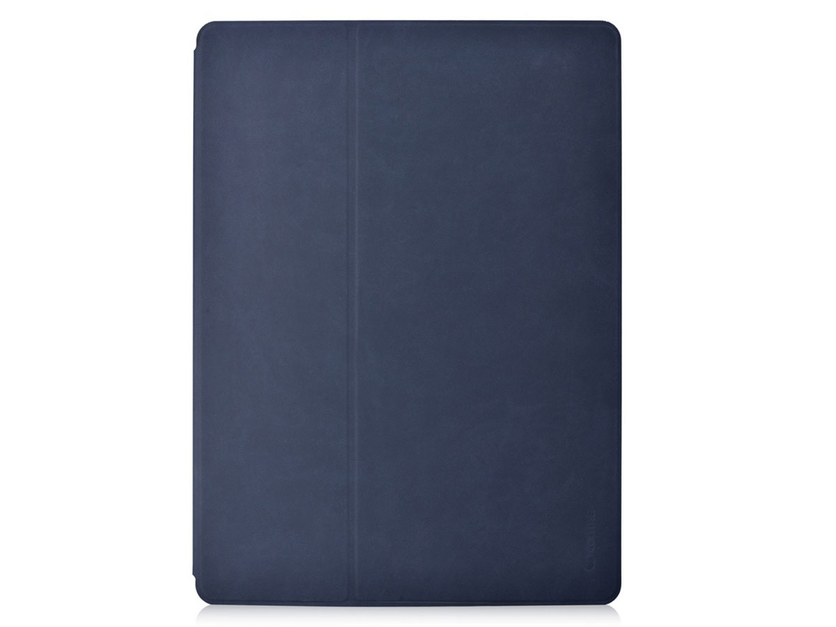 Comma Elegant Leather Case Blauw - iPad Pro 12.9 (2015/2017) hoesje