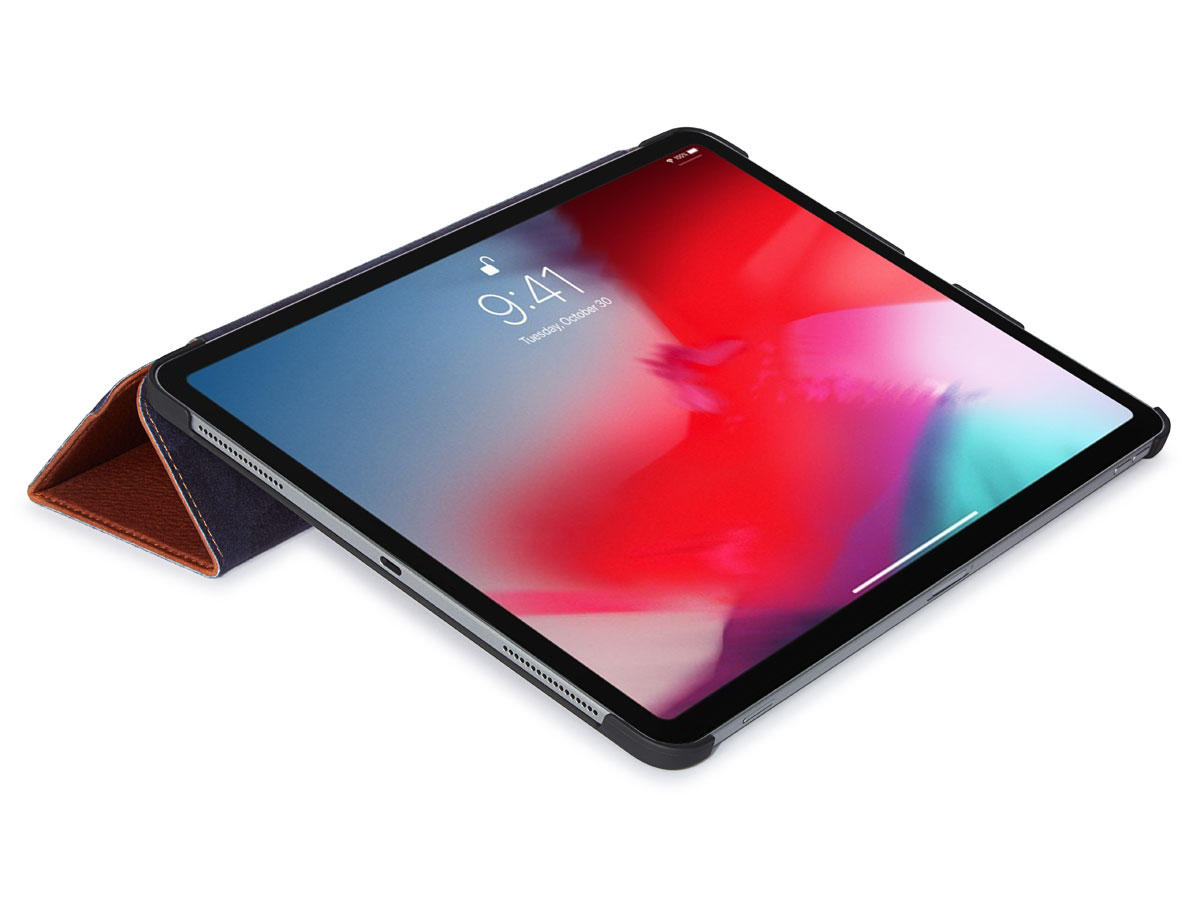 Decoded Slim Cover Bruin Leer - iPad Pro 12.9 2018 hoesje