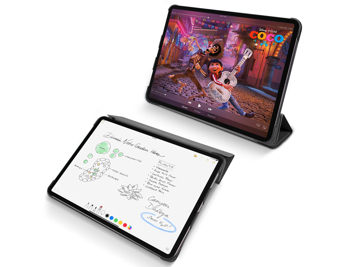 Dux Ducis Trifold Case Zwart - iPad Pro 12.9 2018 hoes