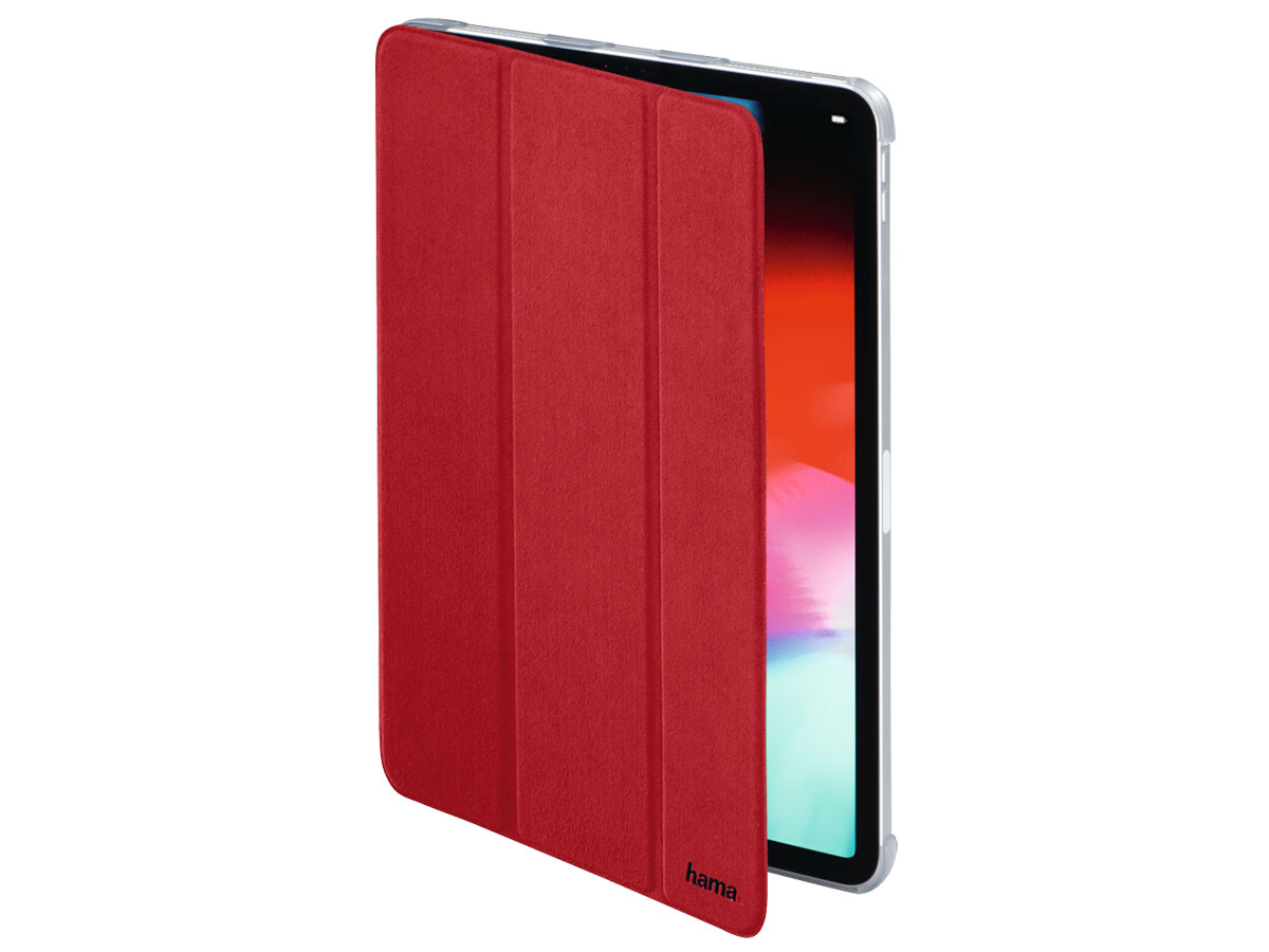 Hama Suède Case Rood - iPad Pro 12.9 2018 hoes