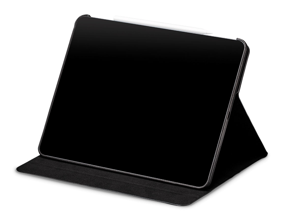 Sena Vettra Folio Zwart - Leren iPad Pro 12.9 2018 hoes