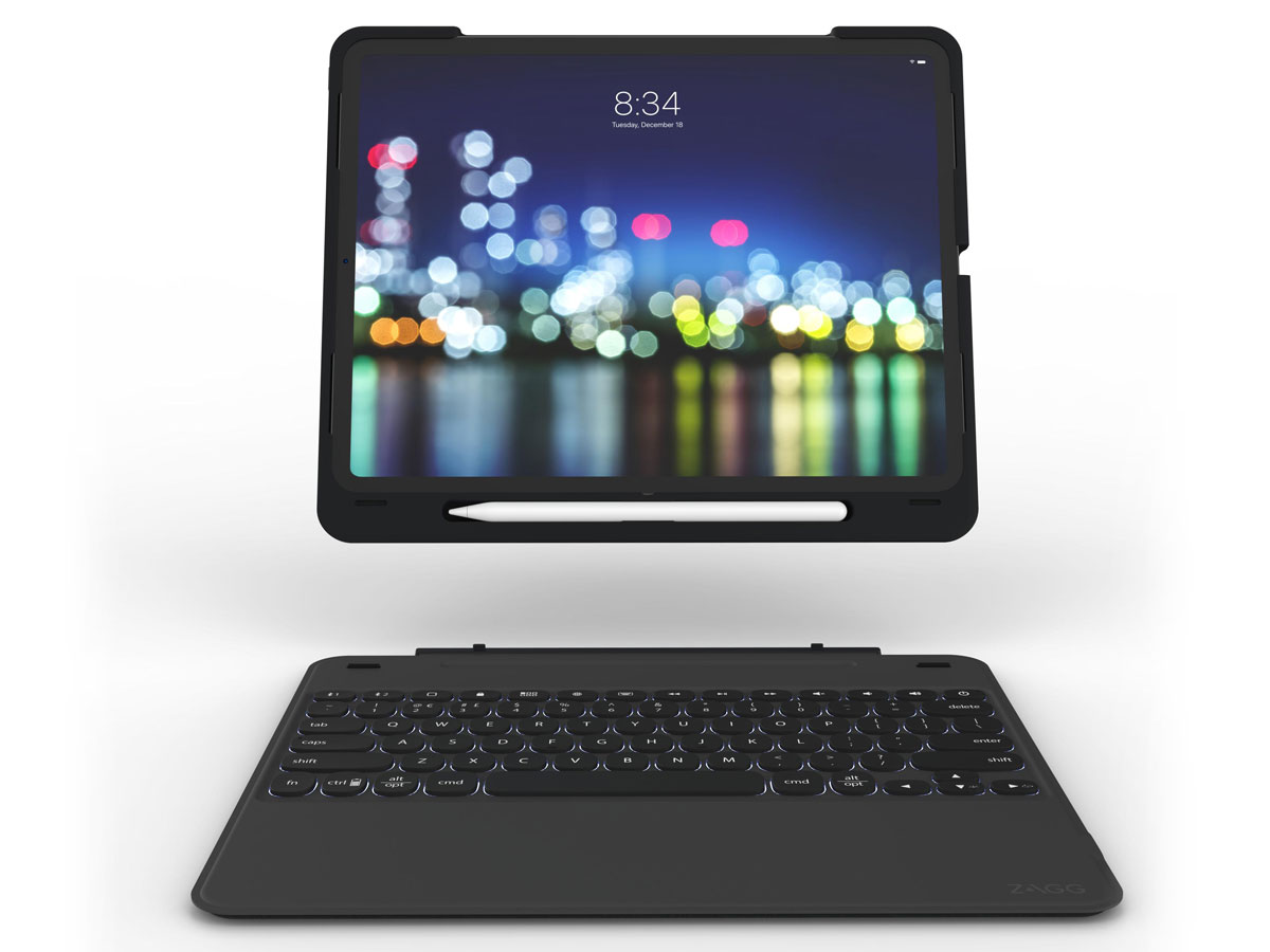 ZAGG Slim Book Go Keyboard Case QWERTY - iPad Pro 12.9 2018 Hoesje