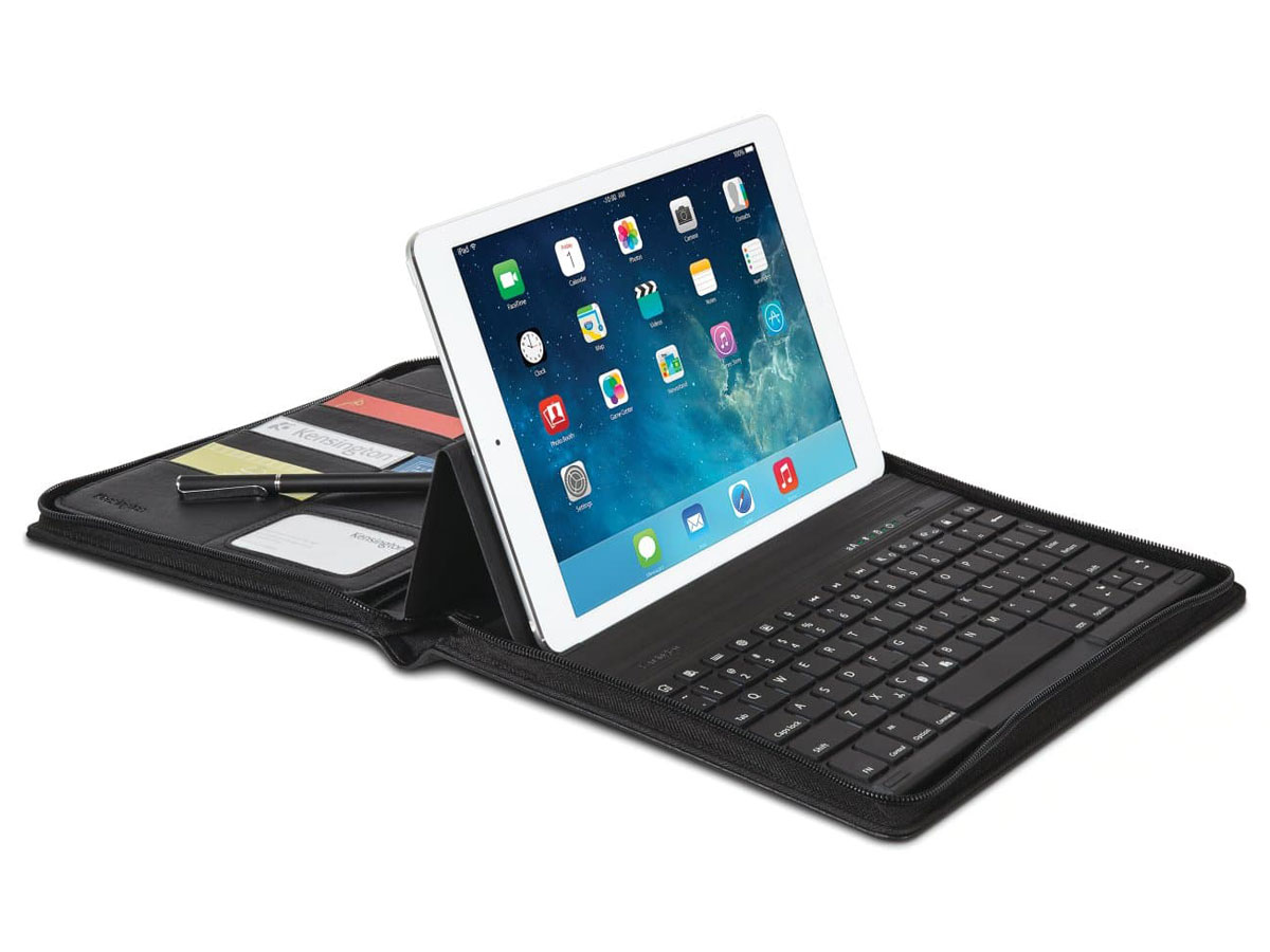 Kensington KeyFolio Executive Keyboard Case + Organizer voor iPad