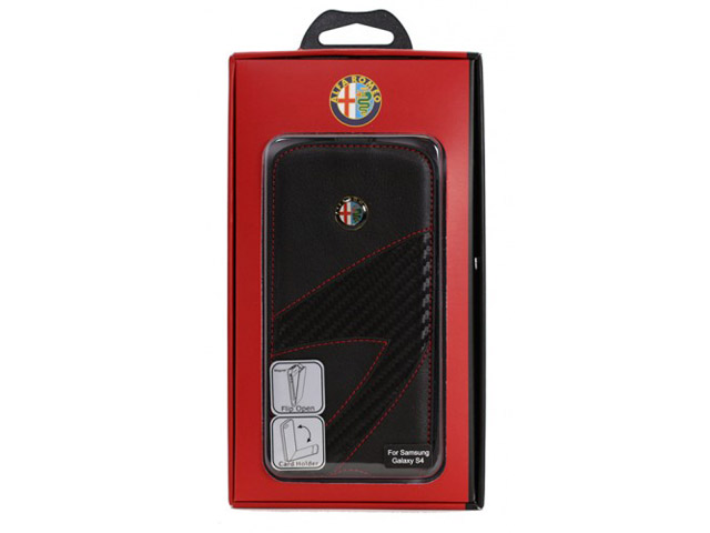 Alfa Romeo Flip Case - Hoesje voor iPhone 4/4S