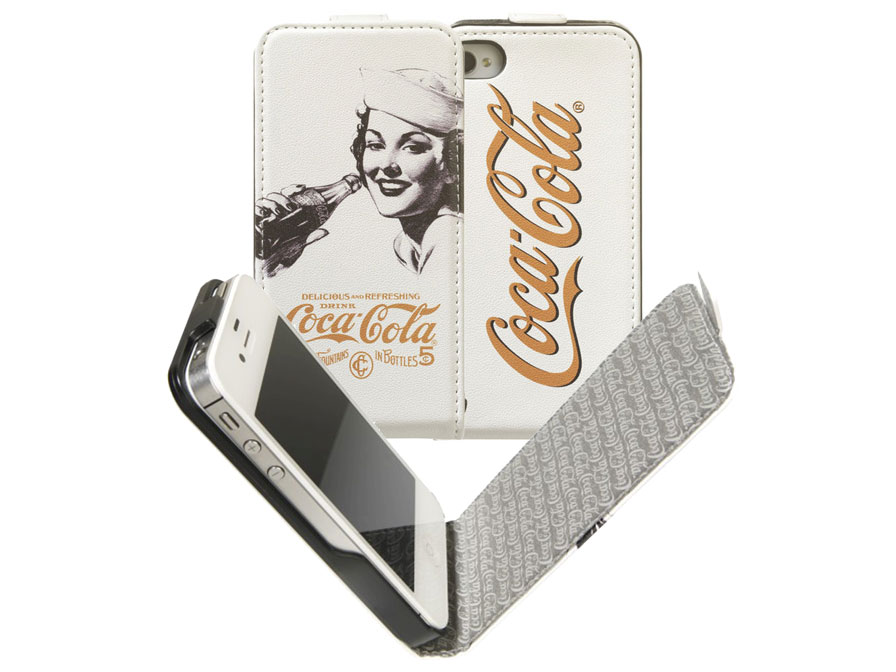 Coca-Cola Golden Beauty Flip Case Hoesje voor iPhone 4/4S
