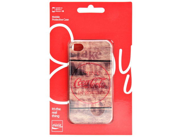 Coca-Cola Retro Case Hoesje voor iPhone 4/4S