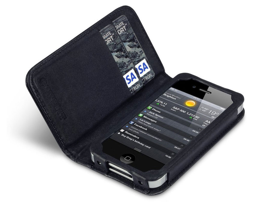 Covert Stardust Studded Wallet Case Hoesje voor iPhone 4/4S
