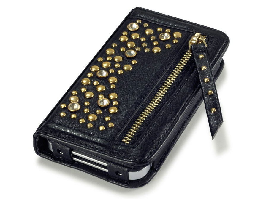 Covert Stardust Studded Wallet Case Hoesje voor iPhone 4/4S