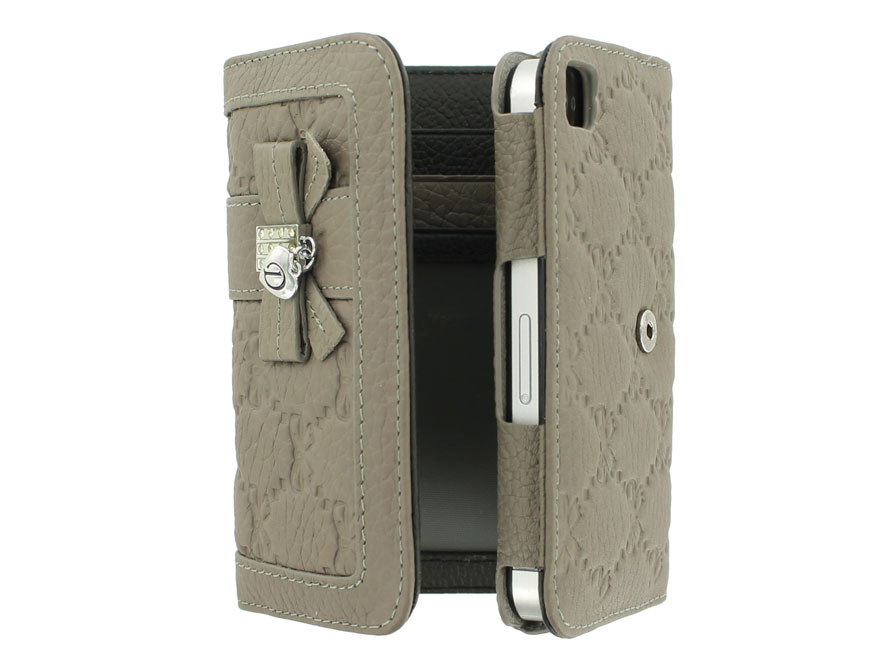 DiCase Trifold Wallet Case - Hoesje voor iPhone 4/4S