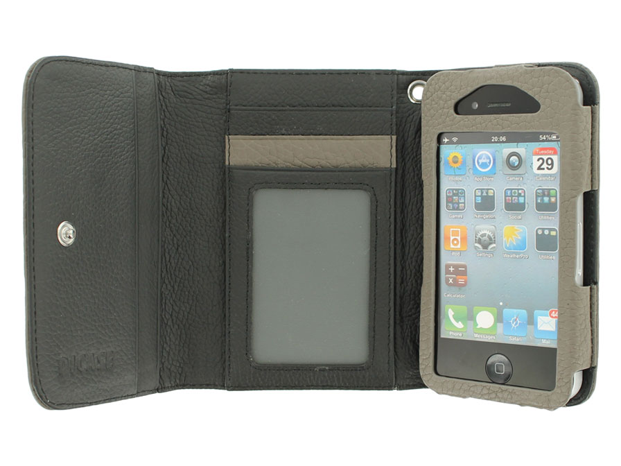DiCase Trifold Wallet Case - Hoesje voor iPhone 4/4S