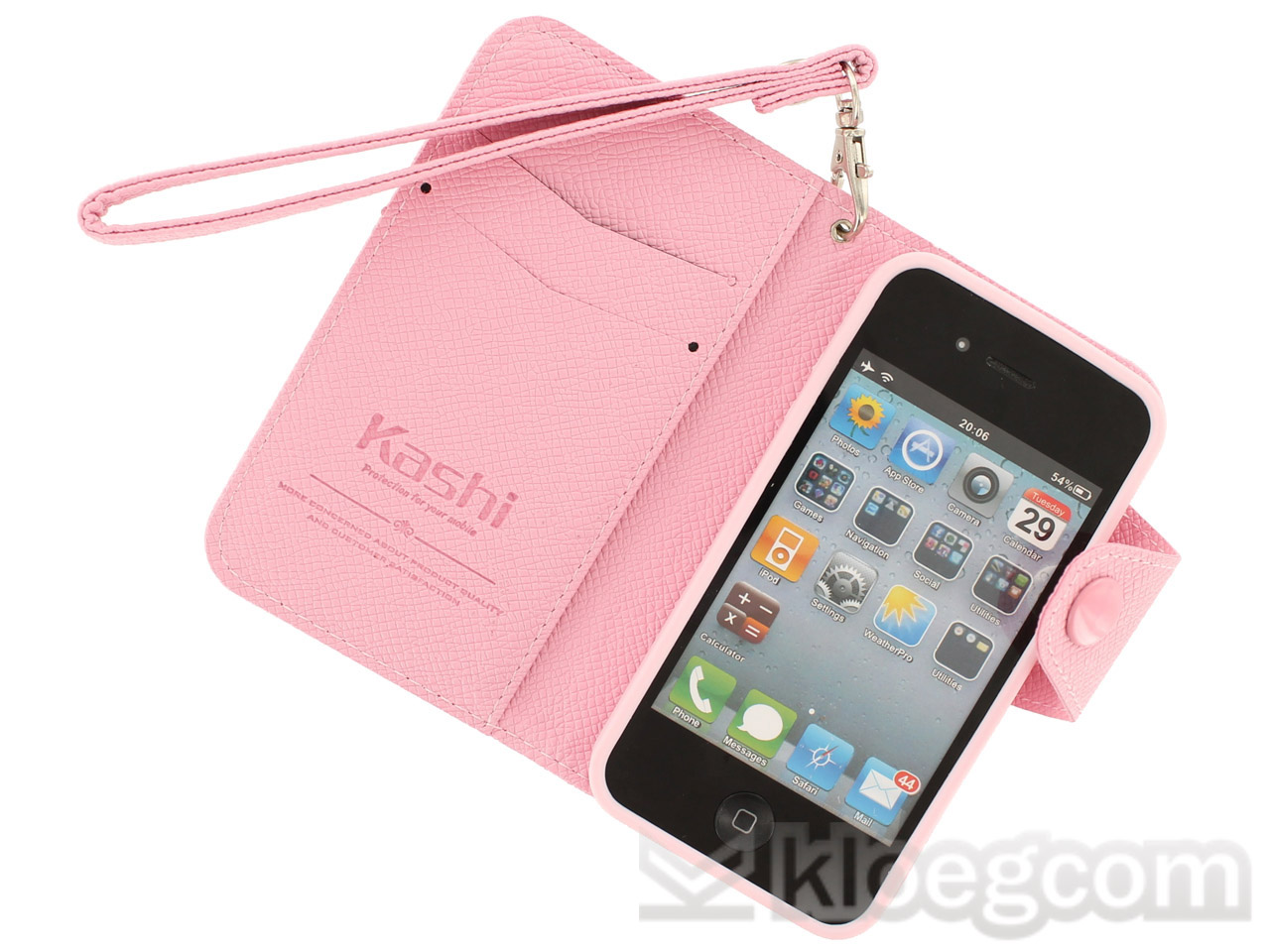 Kashi Pastel Series Sideflip Case voor iPhone 4/4S