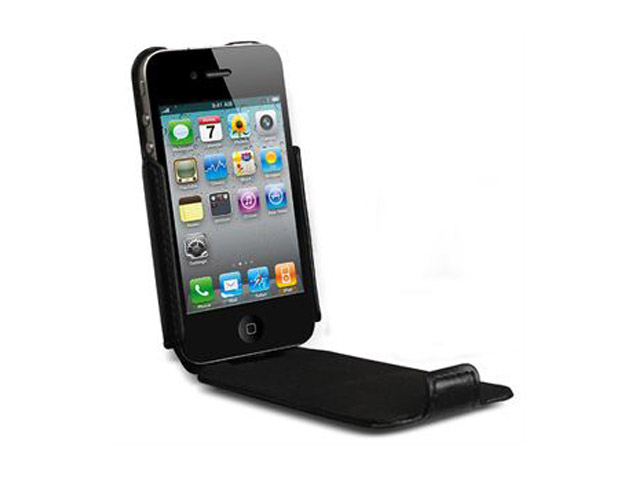 Muvit Snow Clip Flipcase - iPhone 4/4S hoesje