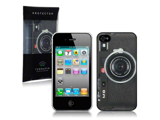 CaseBoutique Retro Camera Hard Case Hoesje voor iPhone 4/4S