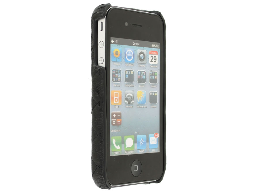 Maison Scotch Quilted Leren Cover voor iPhone 4/4S