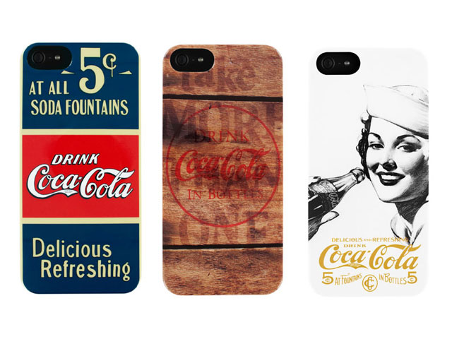 Coca-Cola Retro Hard Case - iPhone SE / 5s / 5 hoesje