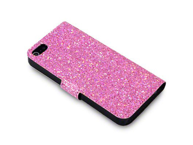 Covert Glittery Disco Sideslip Case Hoesje voor iPhone 5/5S