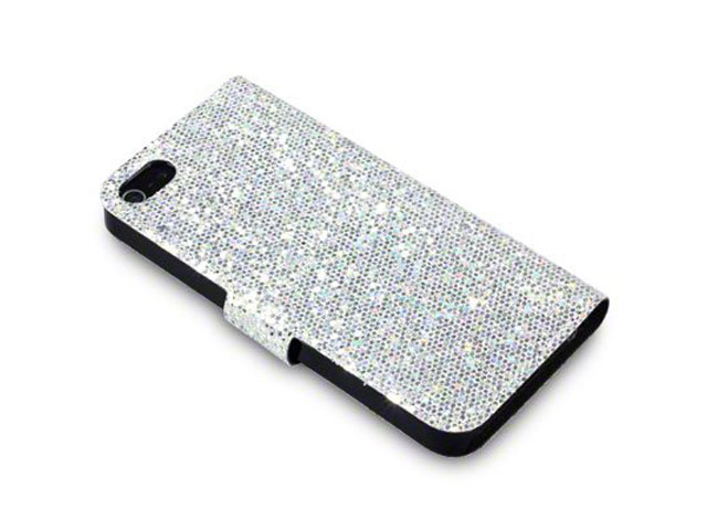 Covert Glittery Disco Sideslip Case Hoesje voor iPhone 5/5S