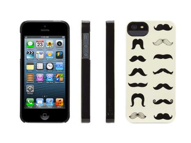 Griffin Mustachio Case - iPhone SE / 5s / 5 hoesje