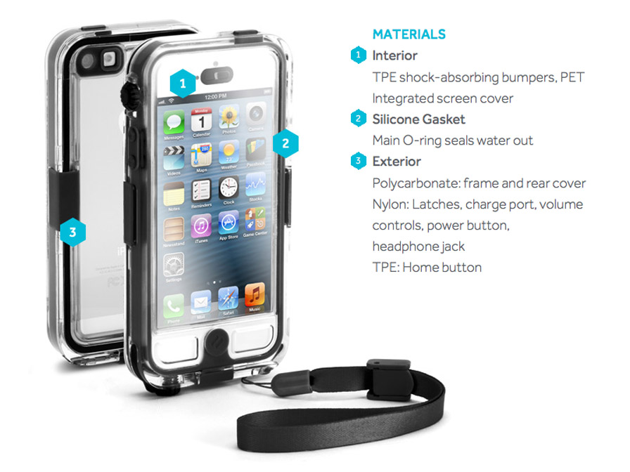 Griffin Survivor WaterProof Catalyst Armored Case voor iPhone 5/5S