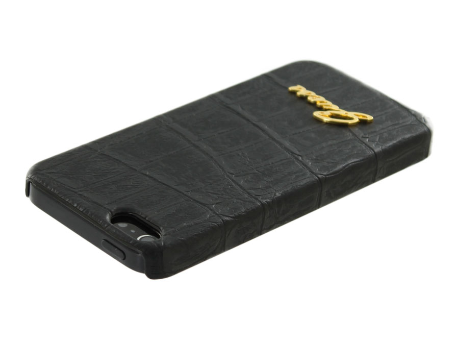 Guess Matte Croco Hard Case - iPhone SE / 5s / 5 hoesje