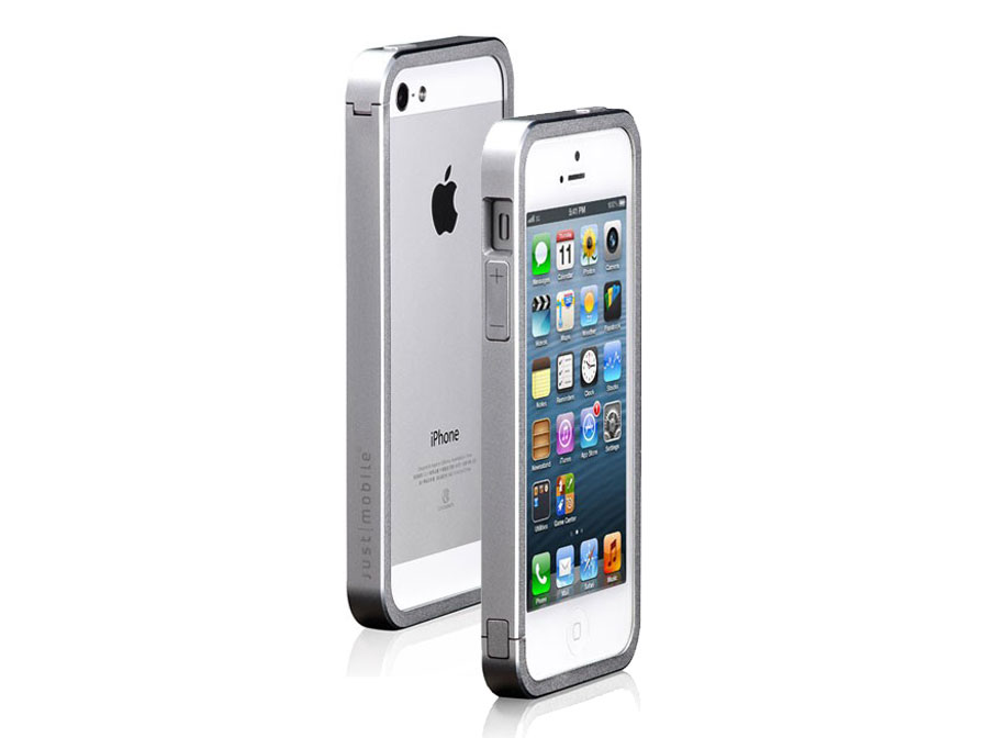 Just Mobile AluFrame Bumper - iPhone SE/5s/5 hoesje
