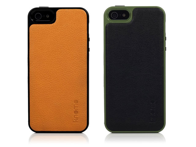 Knomo Leather Case - iPhone SE / 5s / 5 hoesje
